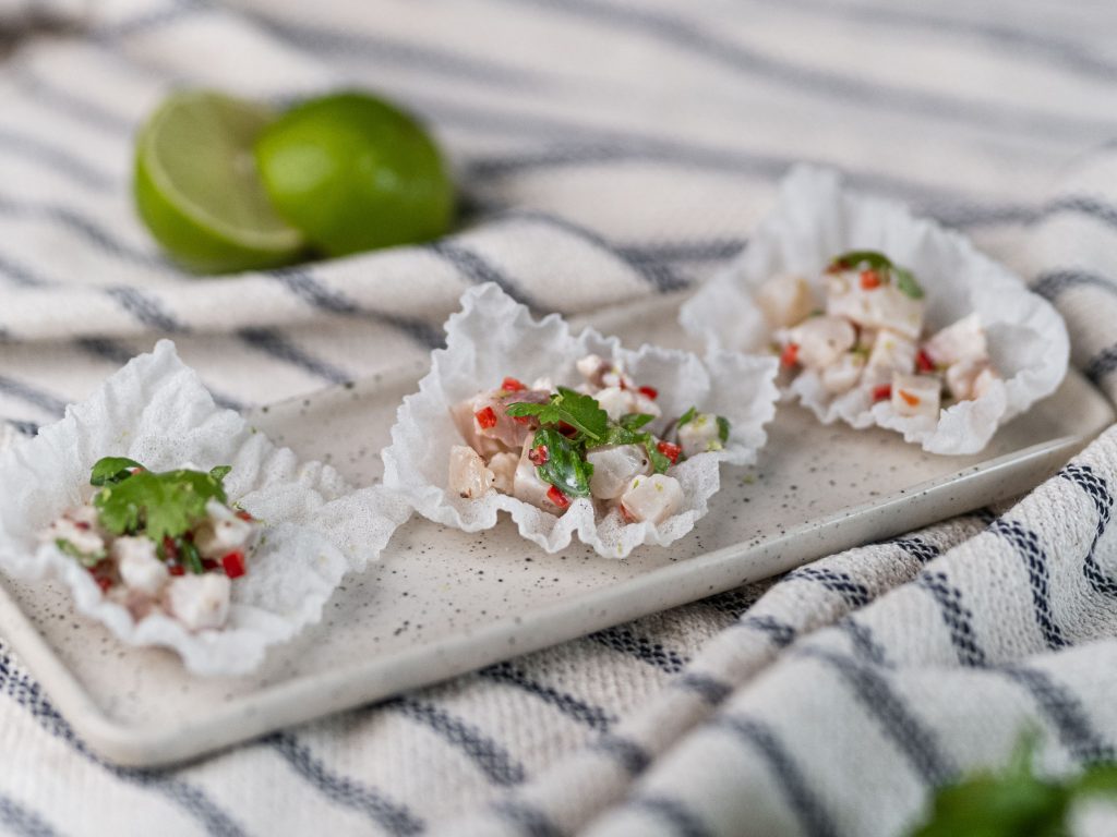 Chips de feuille de riz