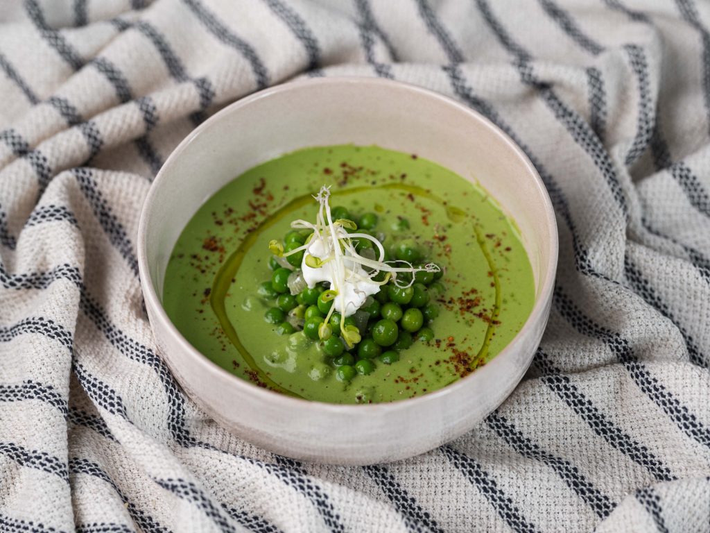 Velouté petits pois