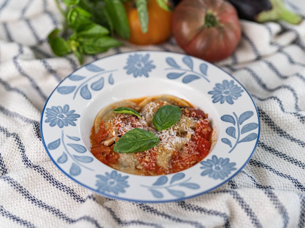 Mezzelune alla norma